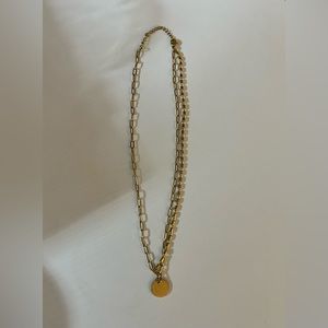 9” Gold Necklace